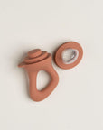 Matsmokk Soft terracotta Knatteplock