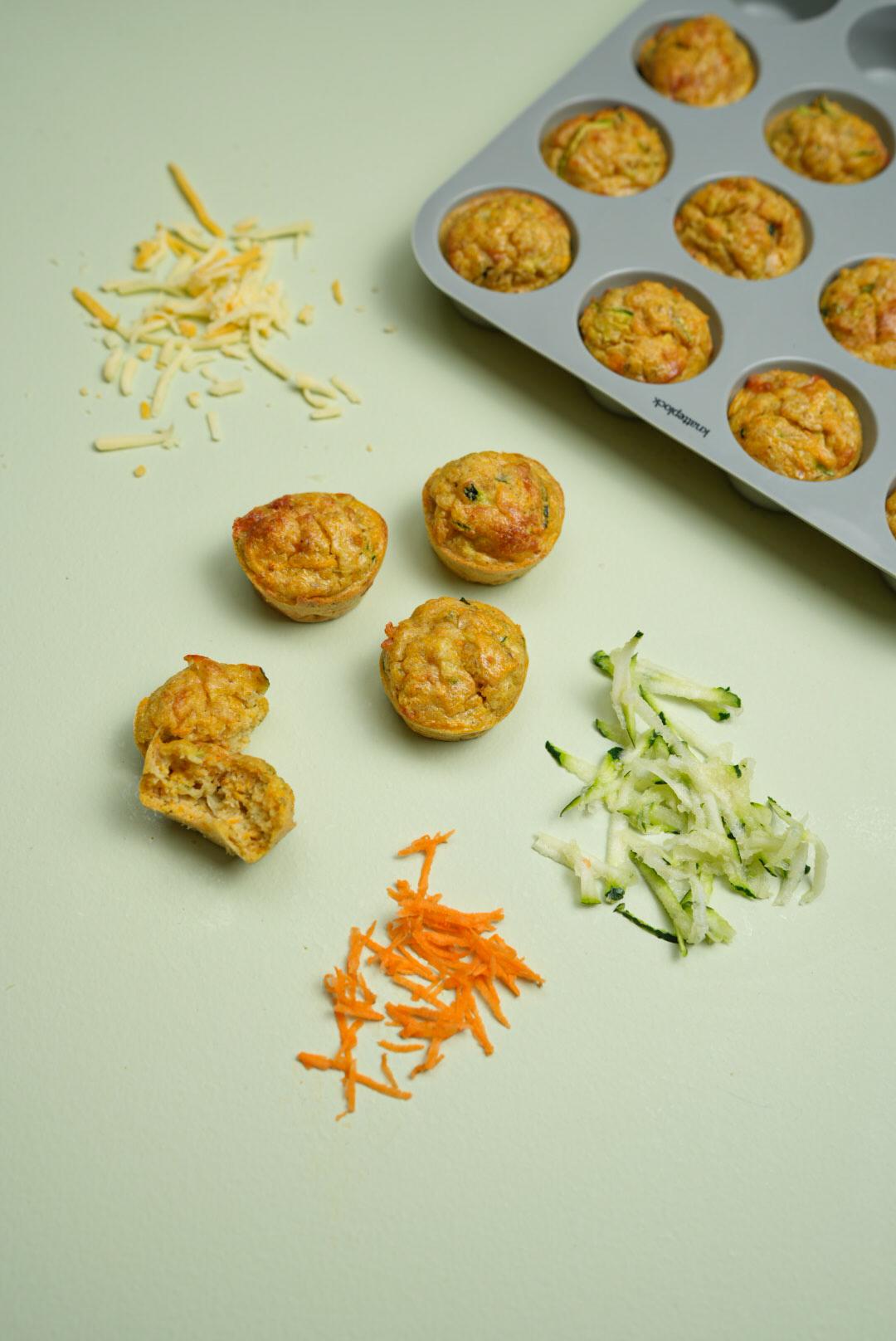Grønnsaksmuffins
