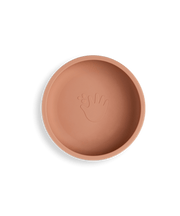 Barneskål med sugekopp - Soft terracotta