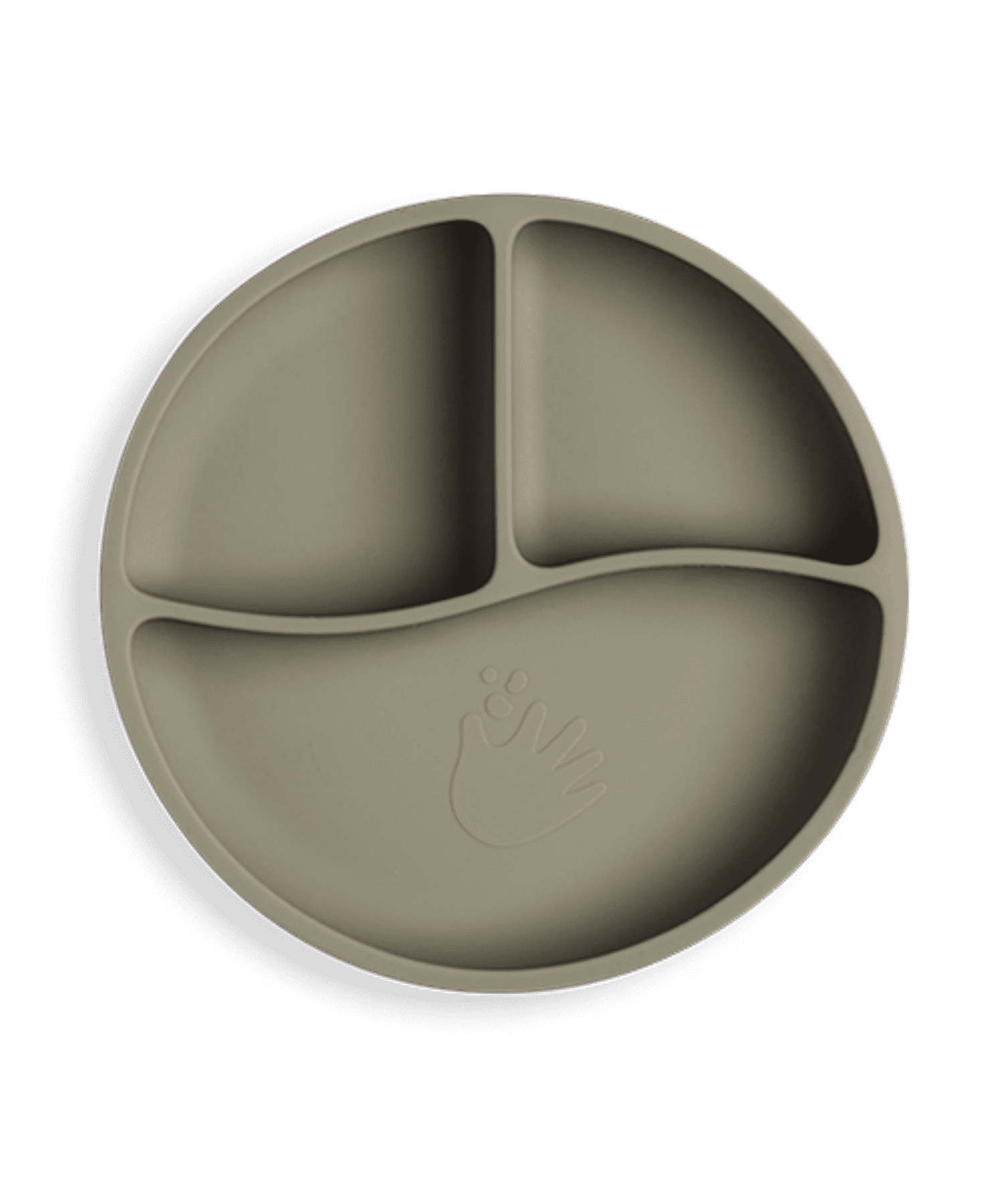 Inndelt barnetallerken med sugekopp Knatteplock