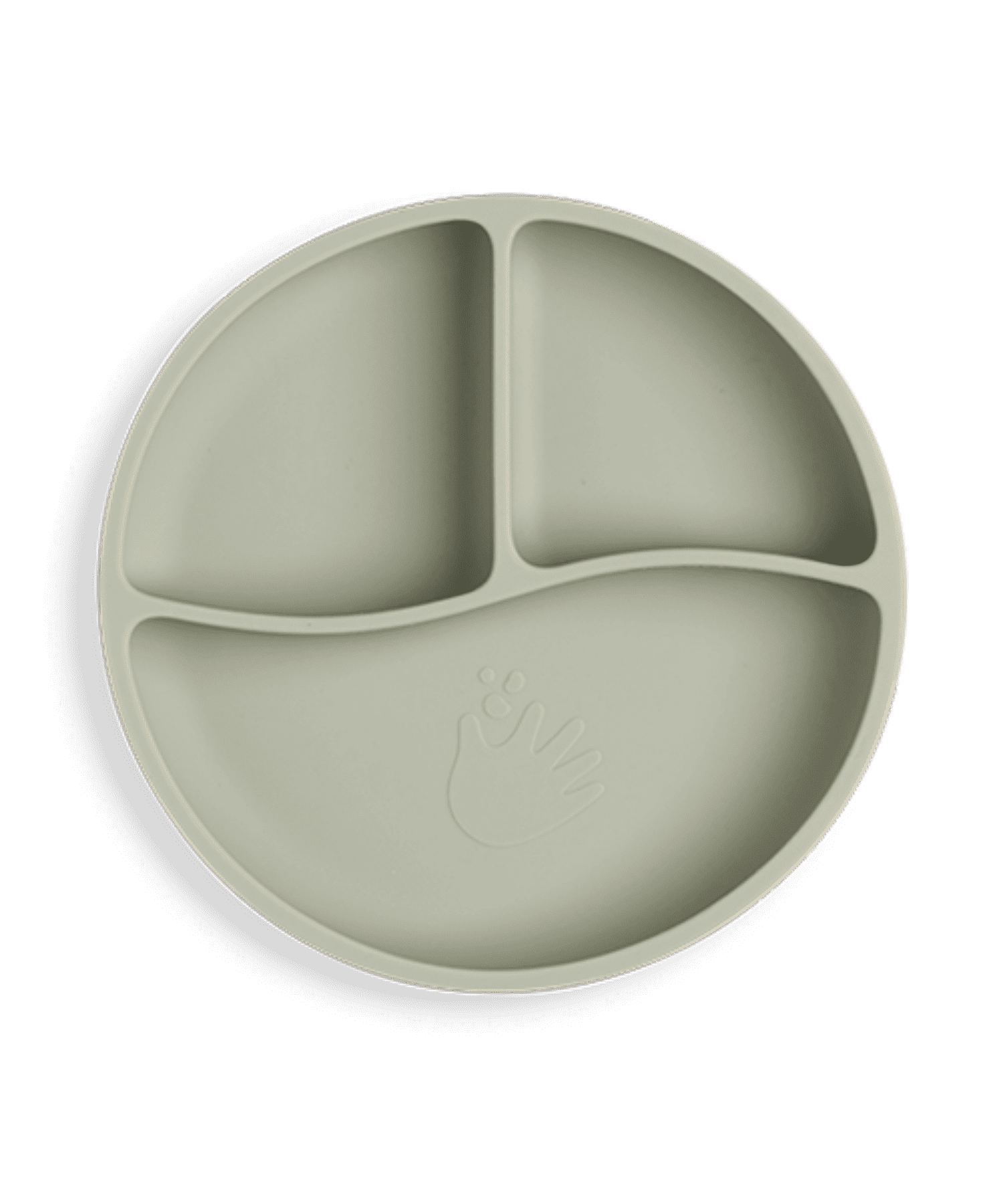 Inndelt barnetallerken med sugekopp Knatteplock