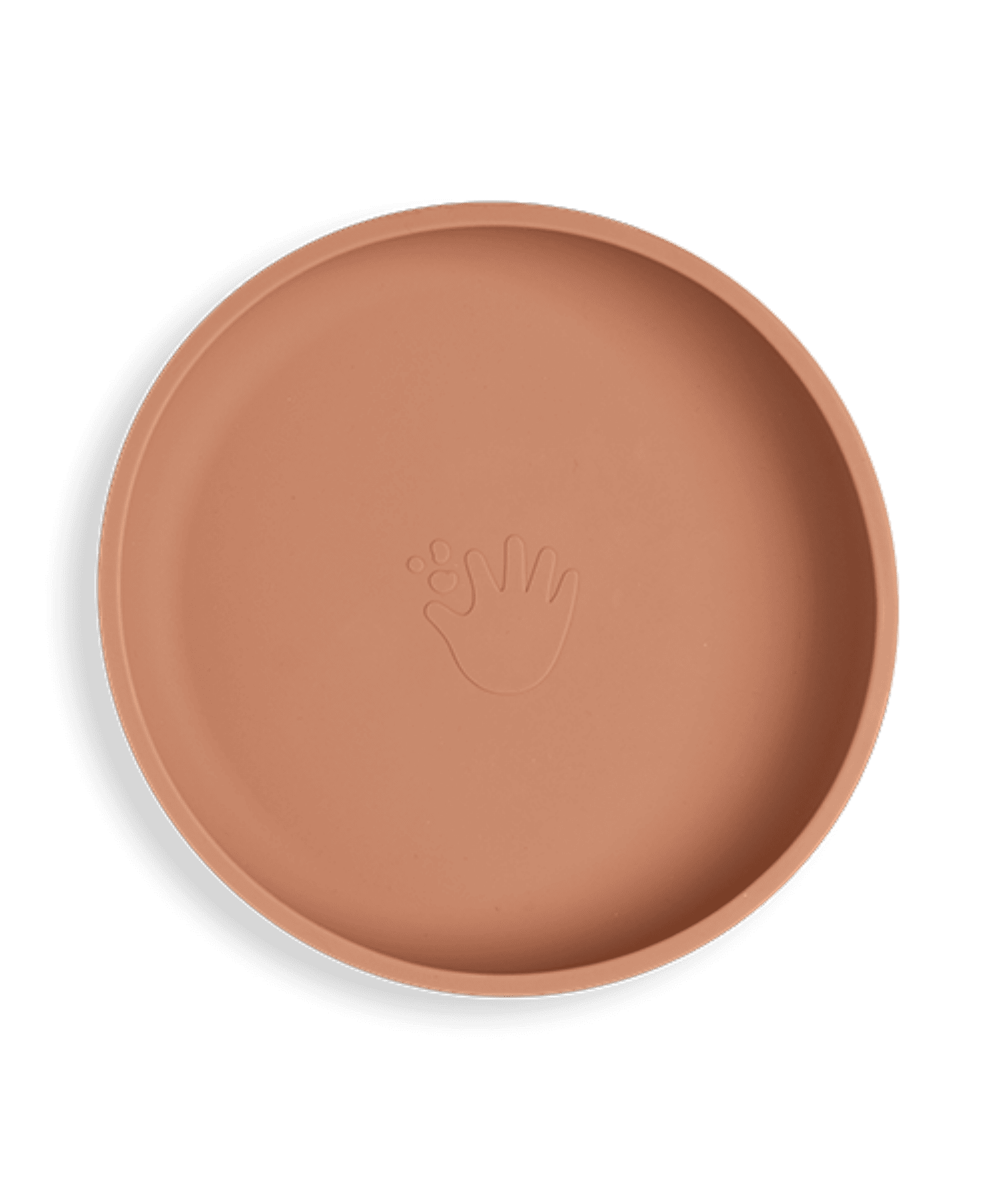 Barnetallerken med sugekopp, uten inndeling Knatteplock