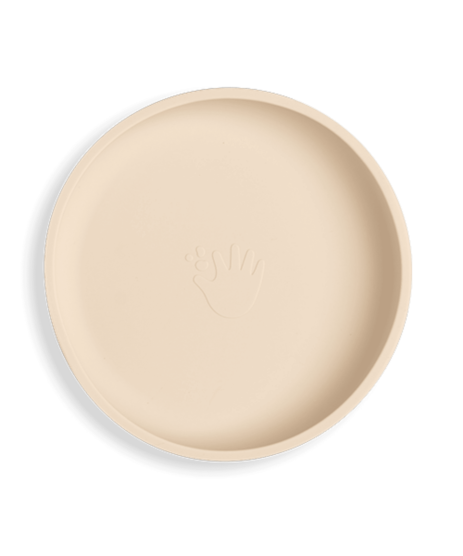 Barnetallerken med sugekopp, uten inndeling Knatteplock