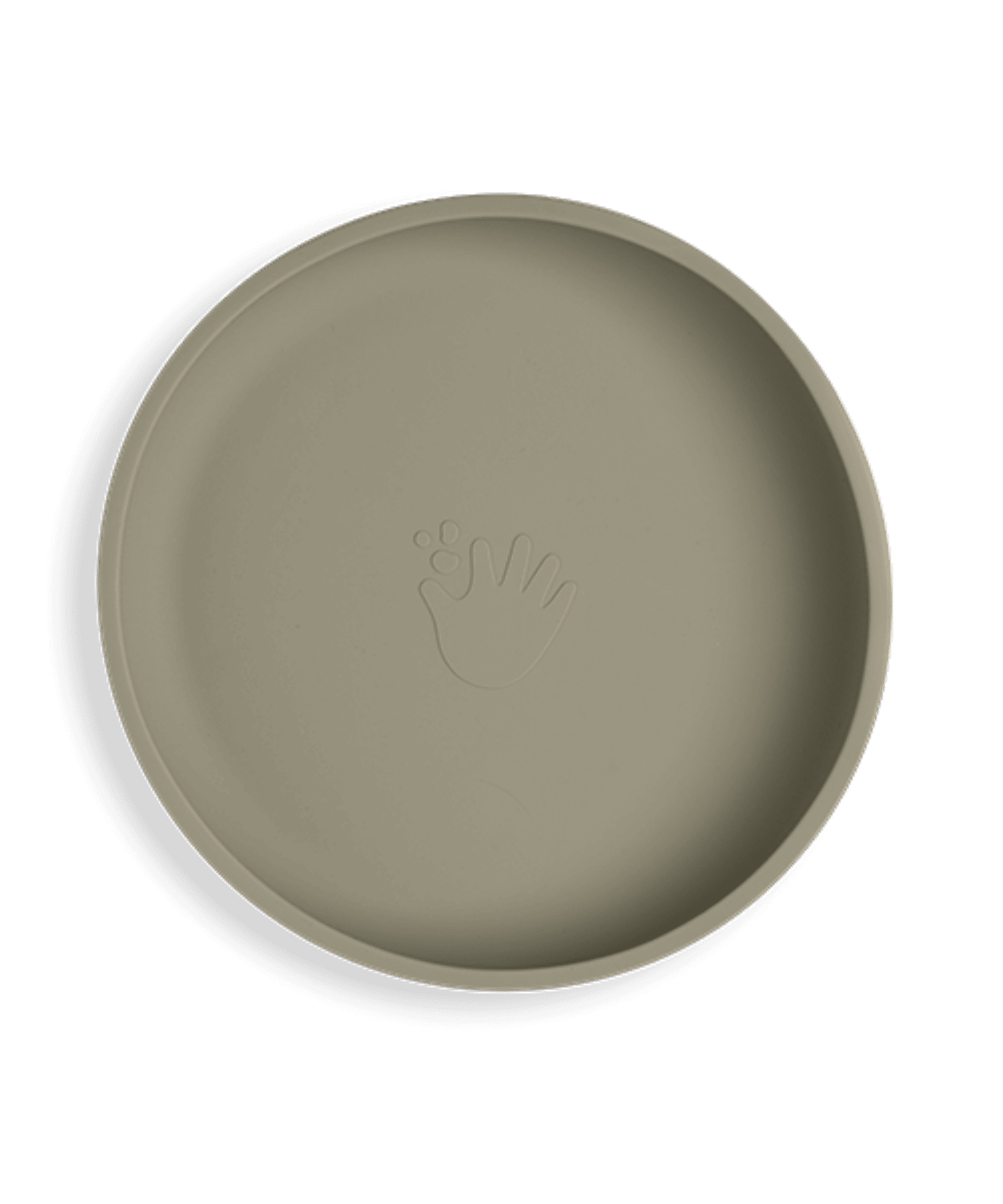 Barnetallerken med sugekopp, uten inndeling Knatteplock