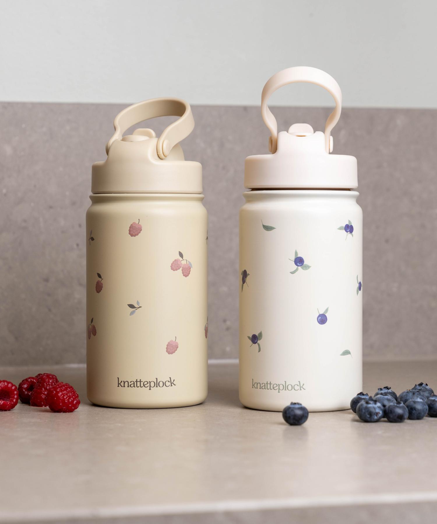 Isolert sugerørsflaske Knatteplock