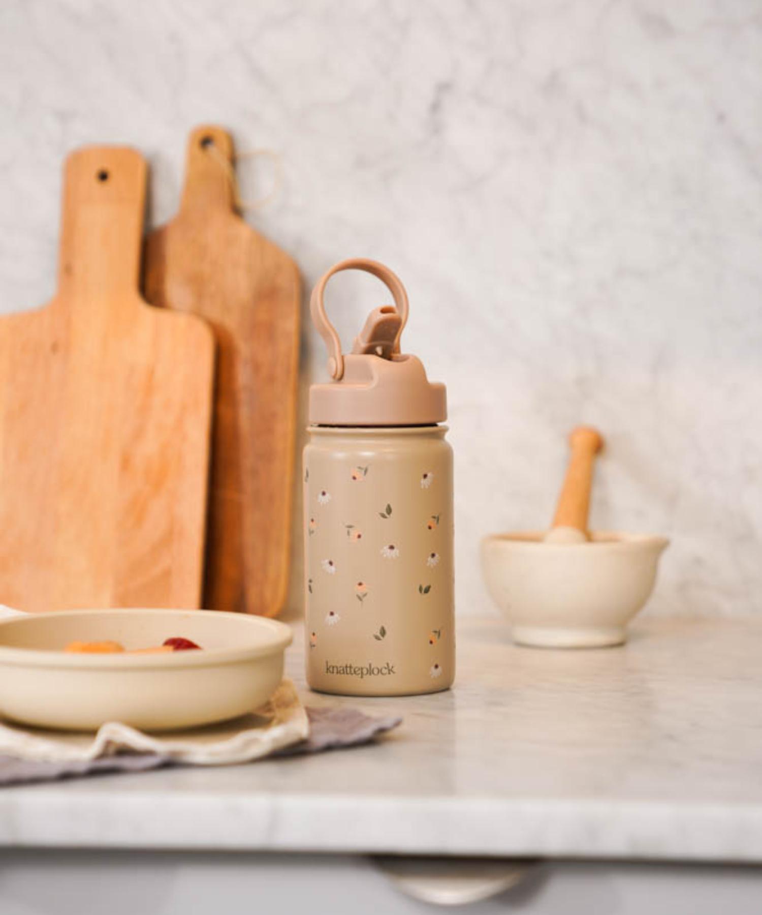 Isolert sugerørsflaske Knatteplock