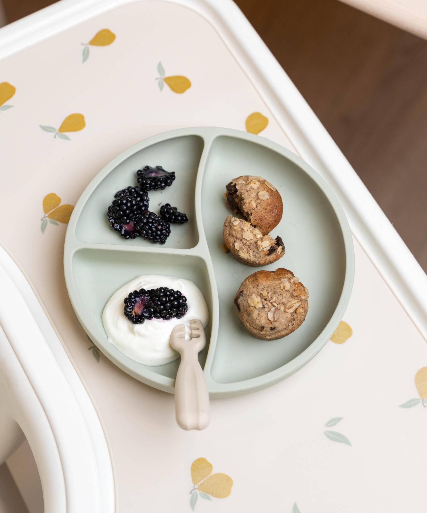 Muffinsform i silikon - Light pistachio Knatteplock