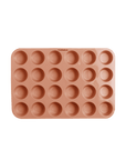 Minimuffinsform i silikon - Soft terracotta Knatteplock