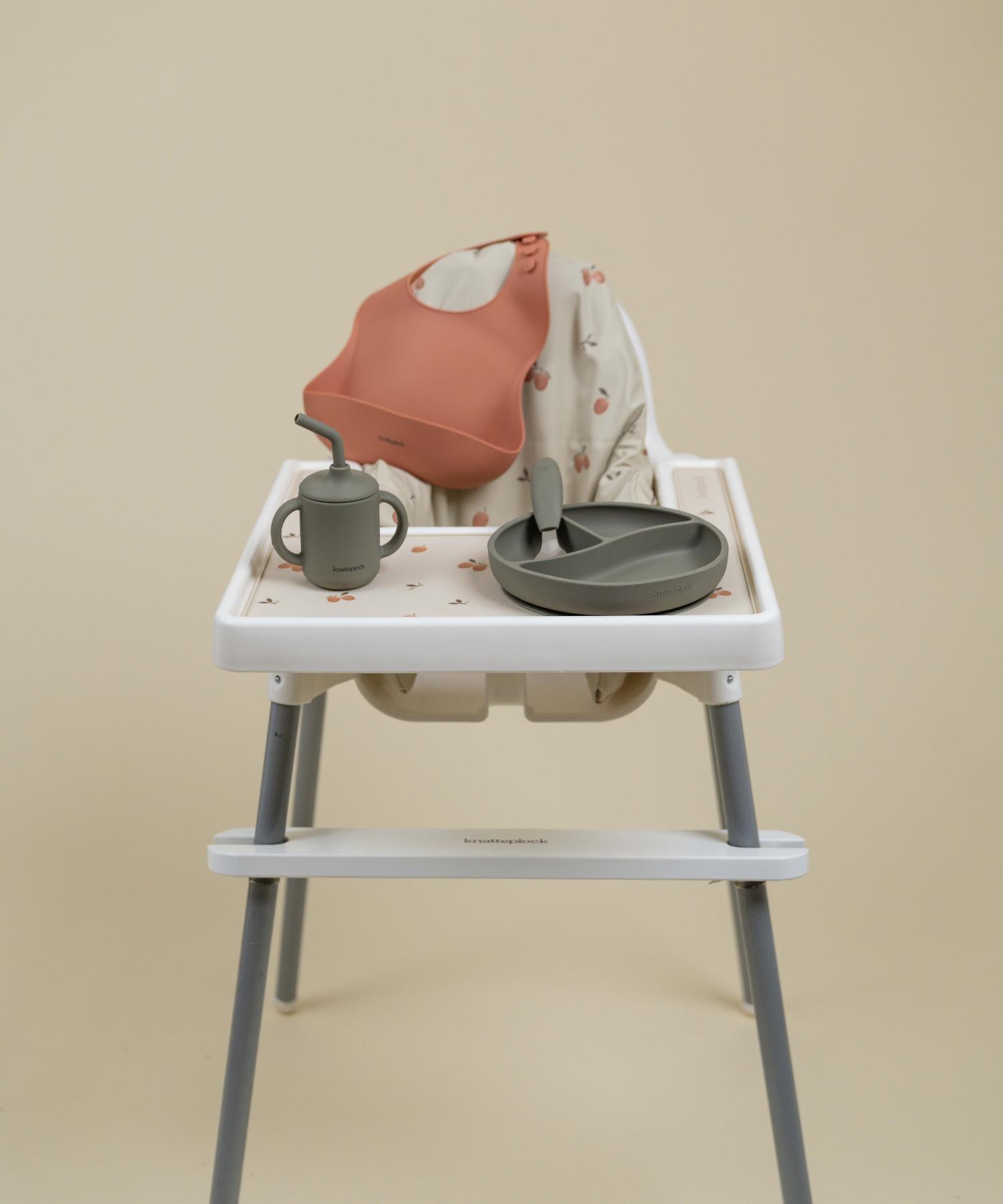 Silikonsmekke - Soft terracotta Knatteplock