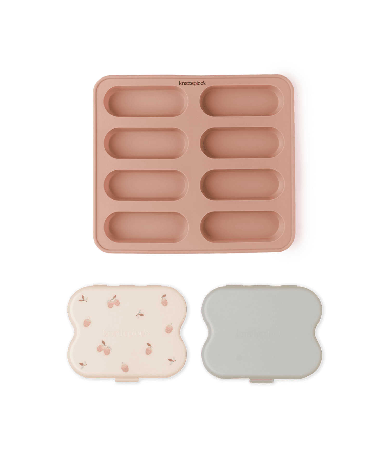 Grøtpinnepakken - Raspberry field Knatteplock