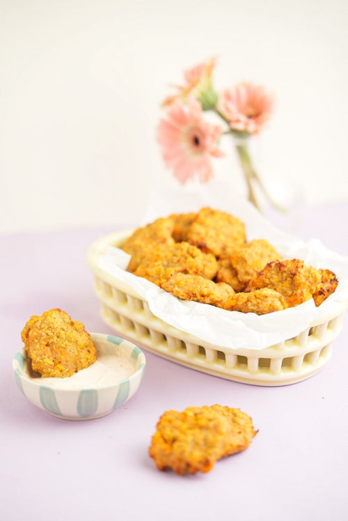 Nuggets - med søtpotet og kylling