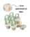 Gripevennlig ispinneform - Warm pistachio