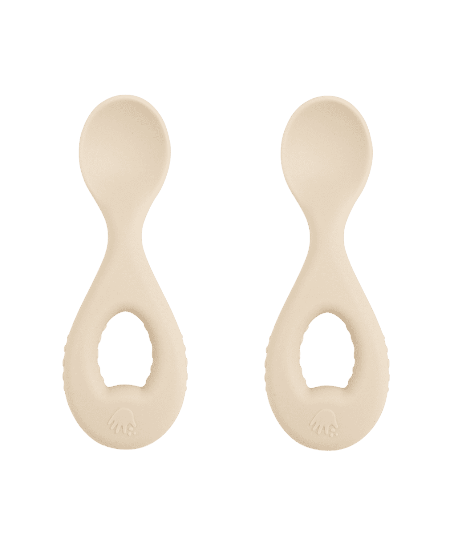 2-pakning gripevennlige skjeer - Light sand Knatteplock 