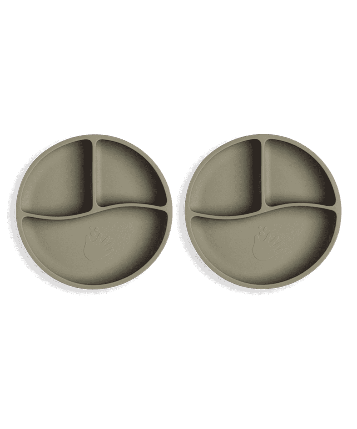 Inndelt barnetallerken med sugekopp Knatteplock