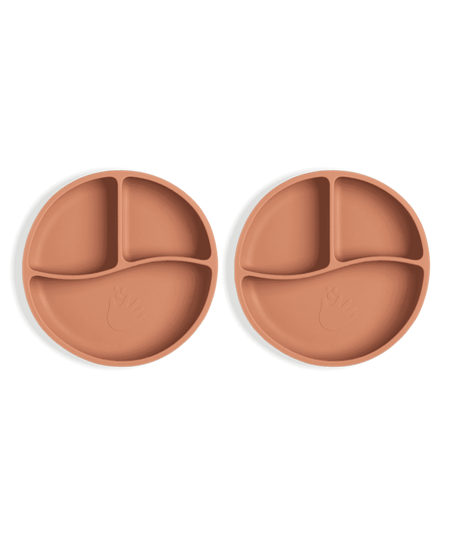 Inndelt barnetallerken med sugekopp Knatteplock