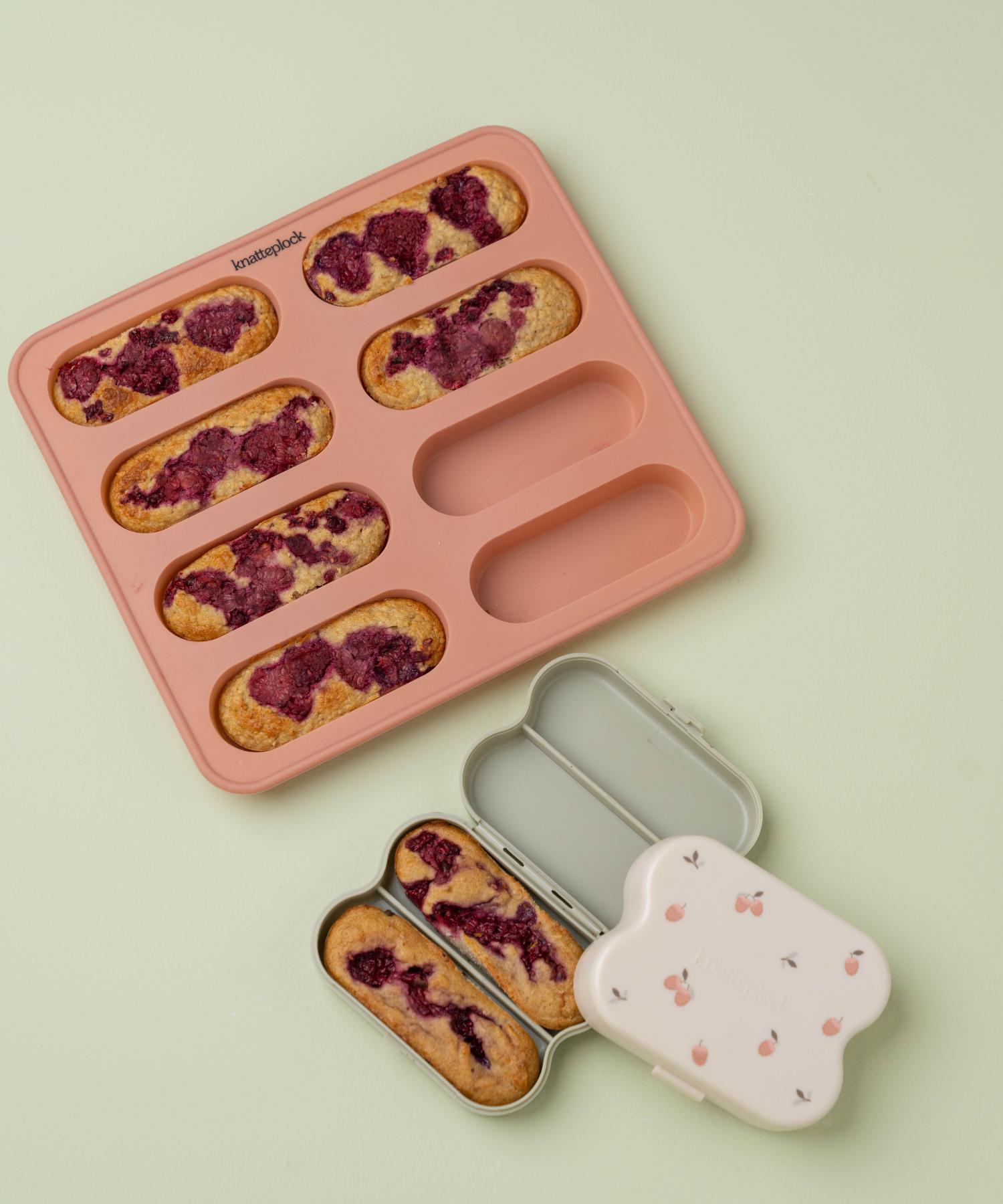 Grøtpinnepakken Raspberry field Knatteplock