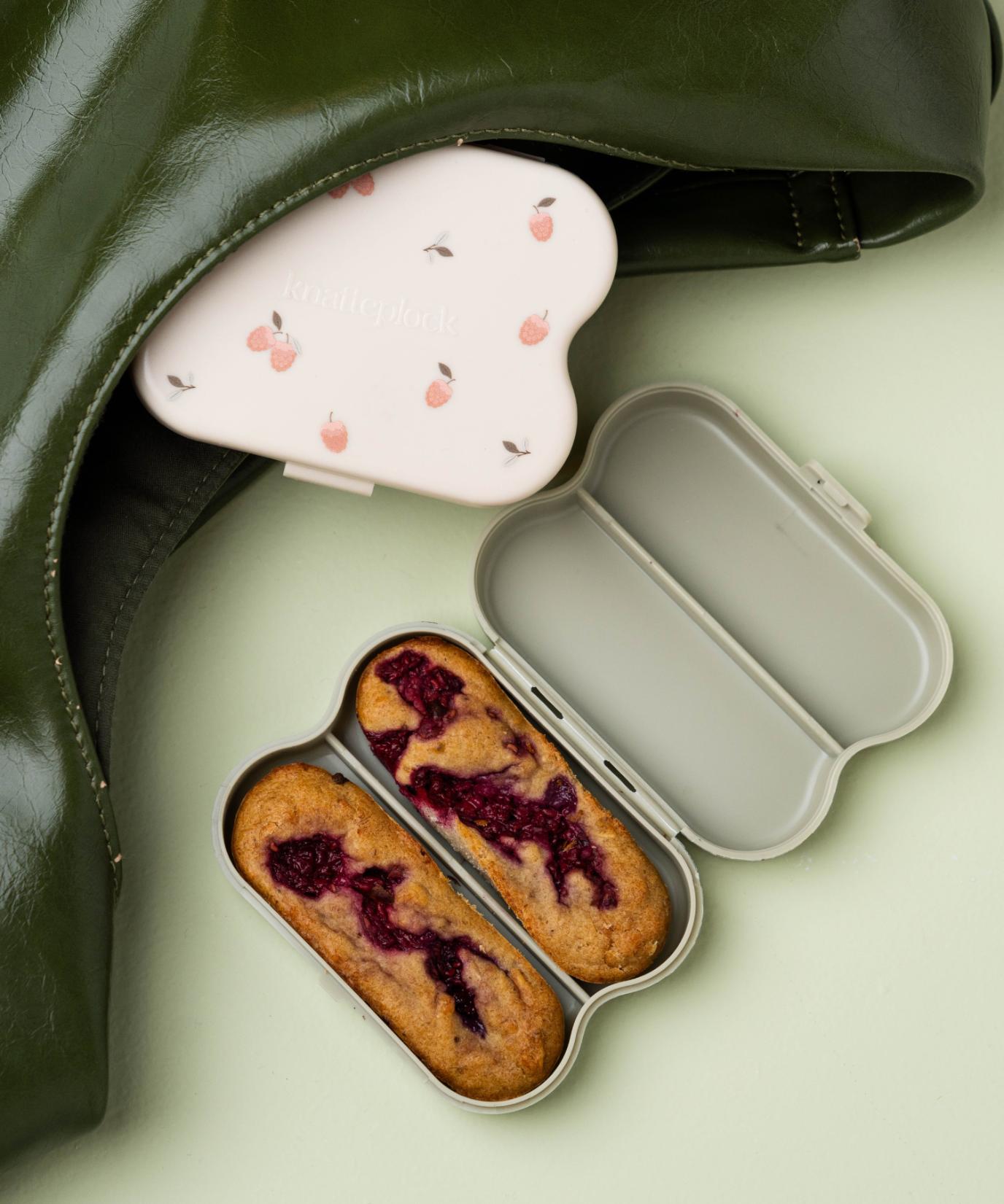 Grøtpinnepakken Raspberry field Knatteplock