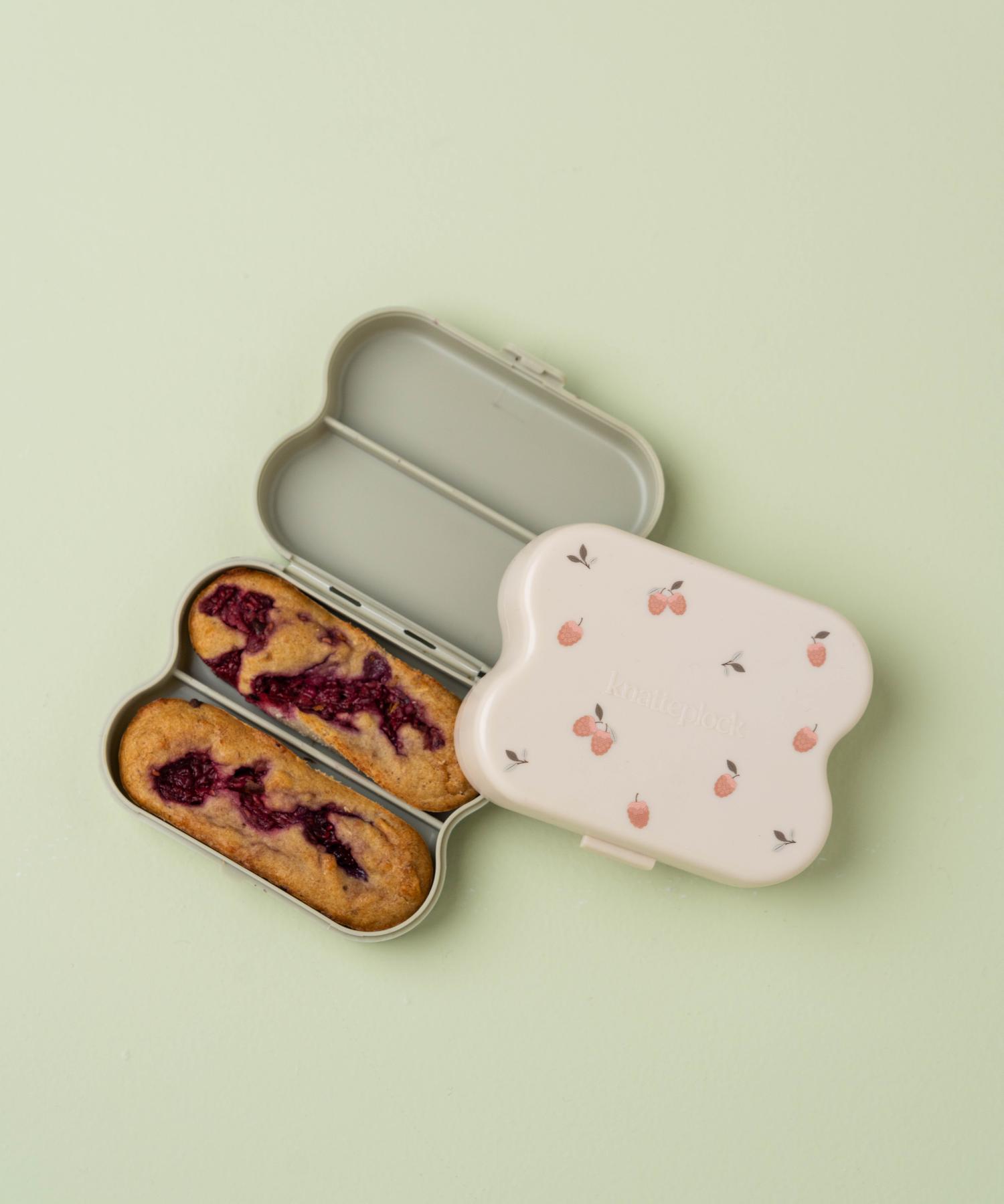 Grøtpinnepakken Raspberry field Knatteplock