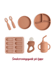 Knatteplocks Store startpakke - Soft terracotta