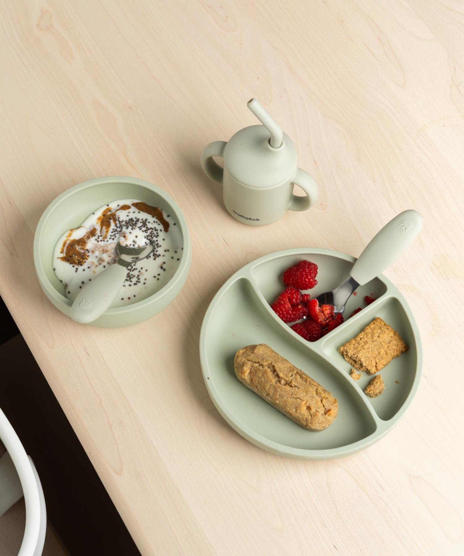 barneservise warm pistachio knatteplock 