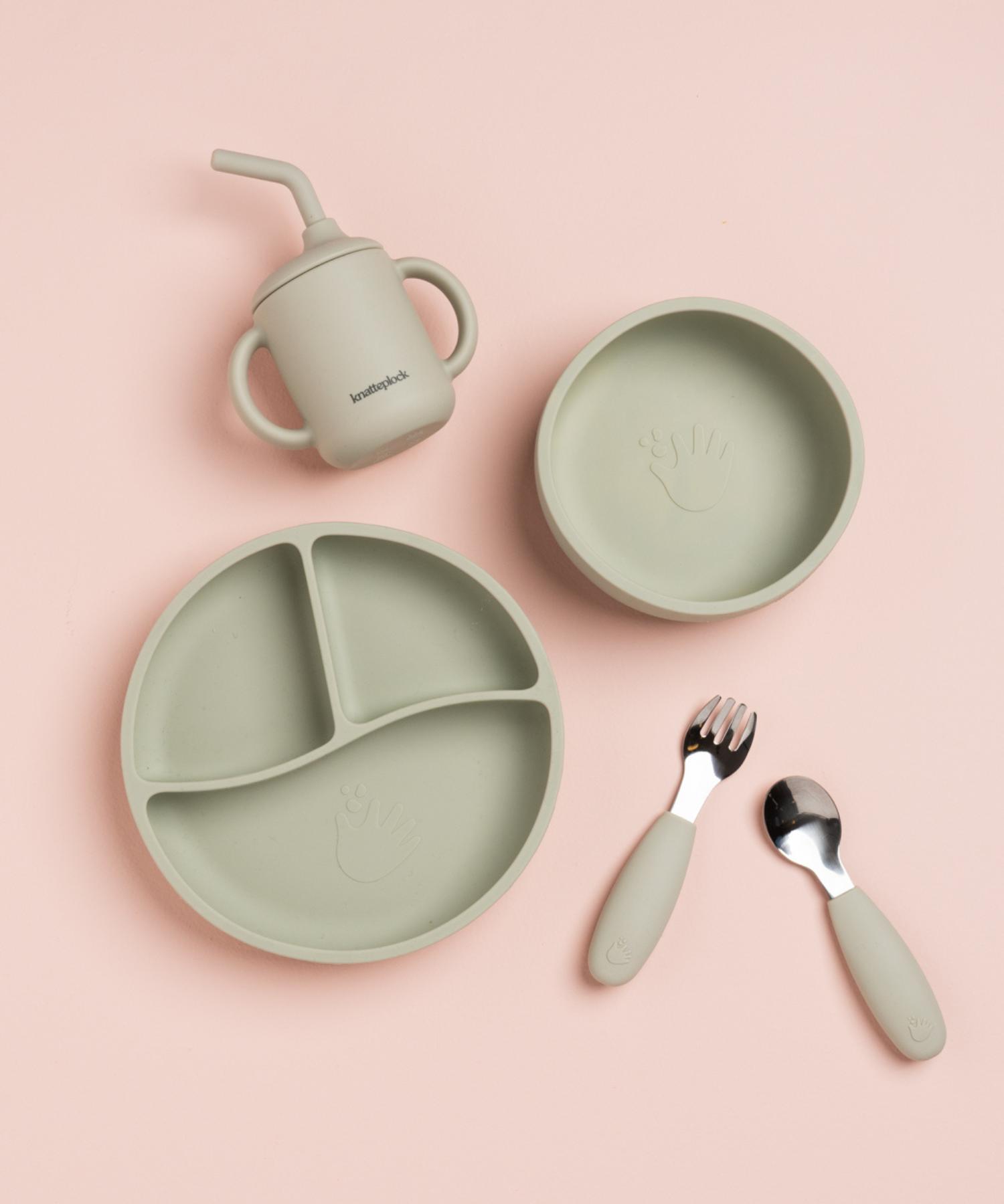 barneservise warm pistachio knatteplock 