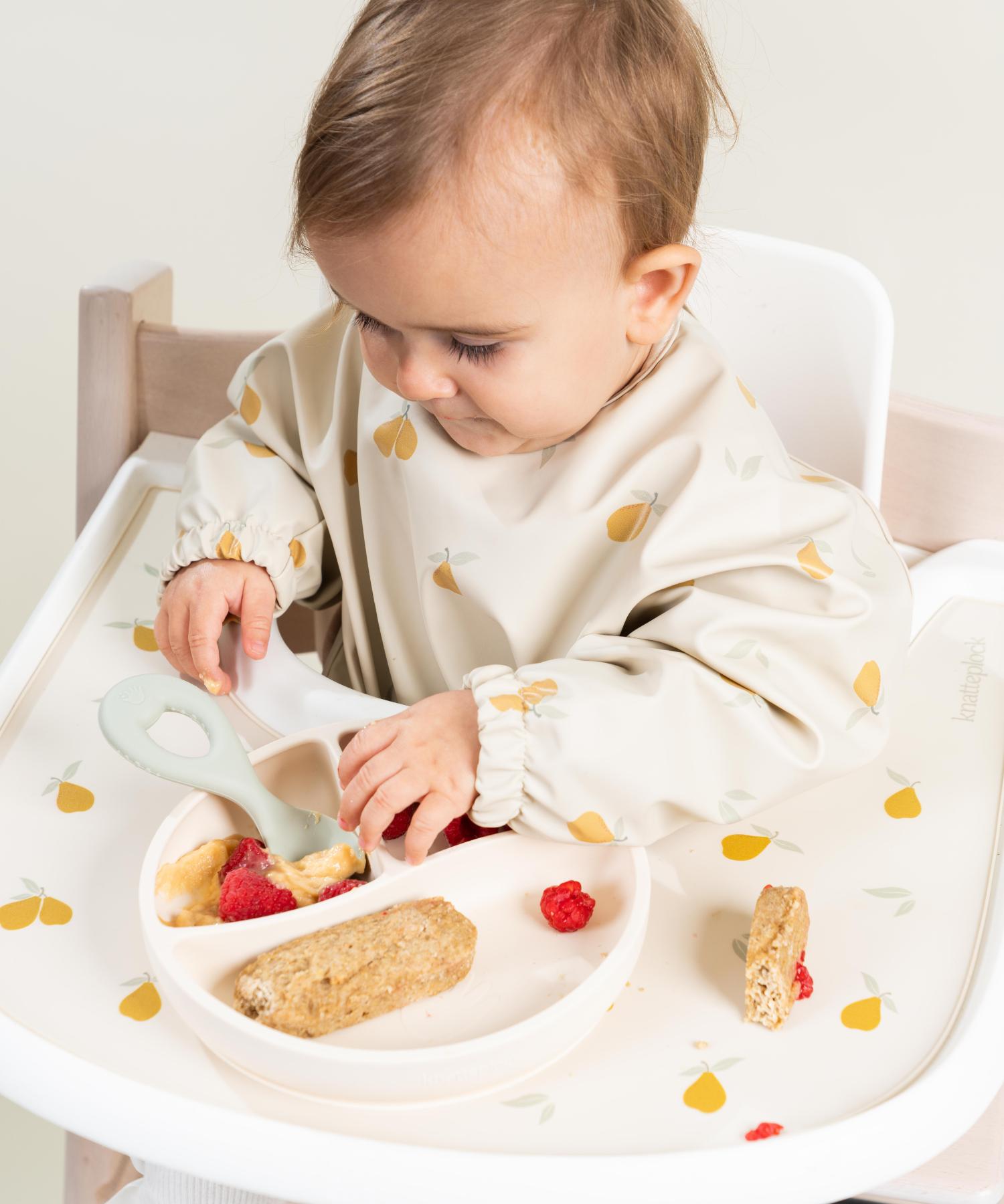 Gripevennlige skje - Warm pistachio Knatteplock 