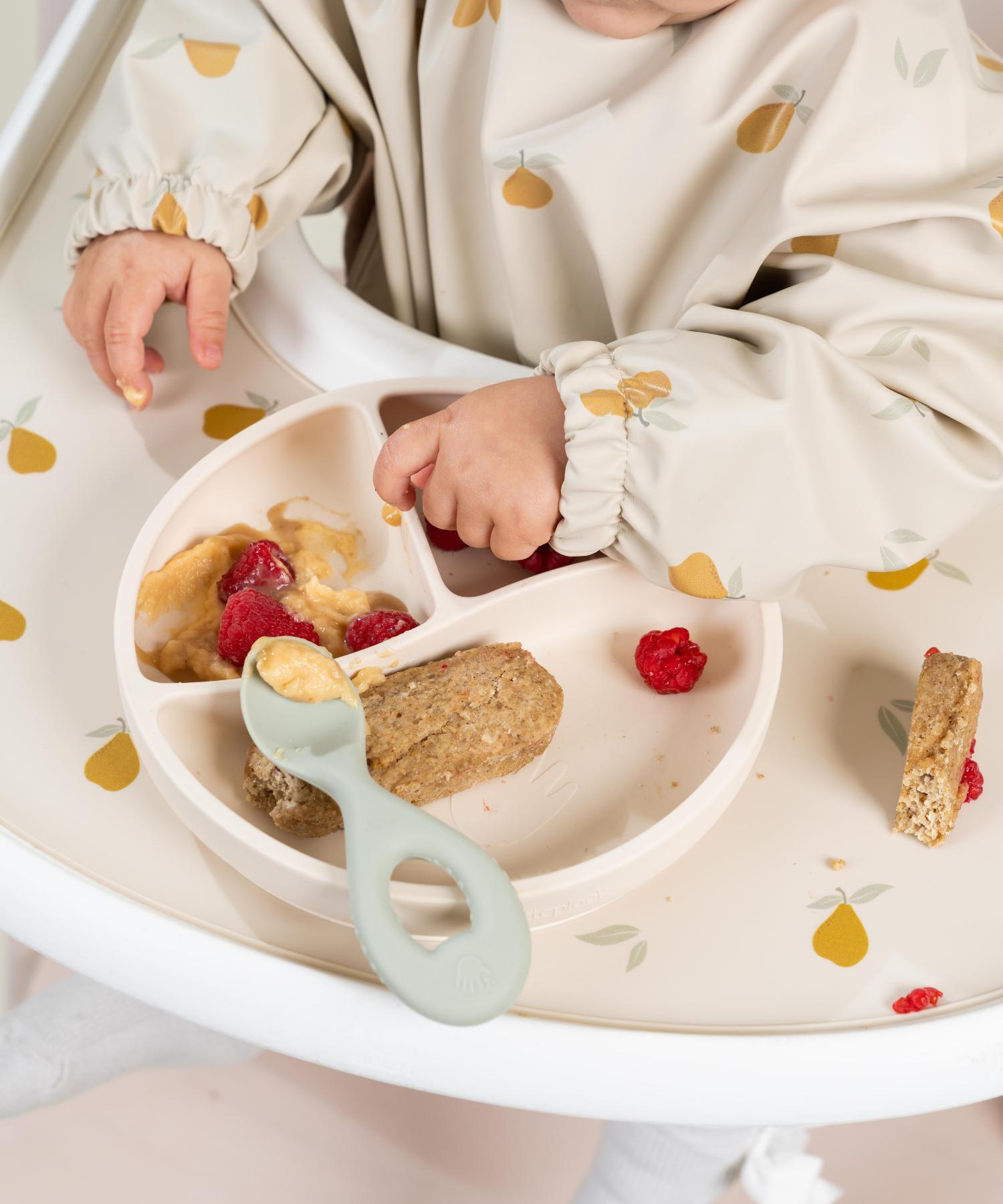 Gripevennlige skje - Warm pistachio Knatteplock 