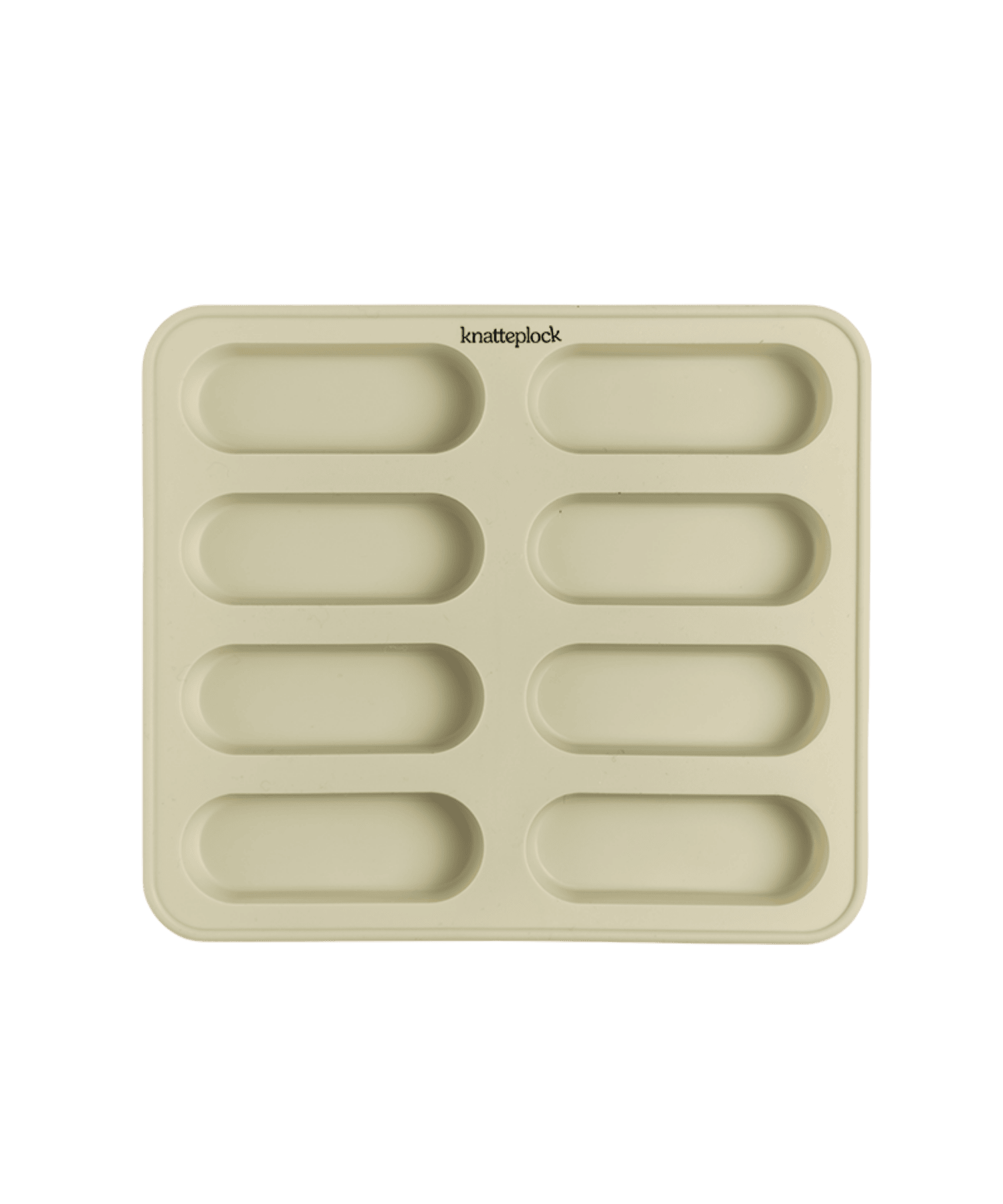 Silikonform for grøtpinner warm pistachio Knatteplock