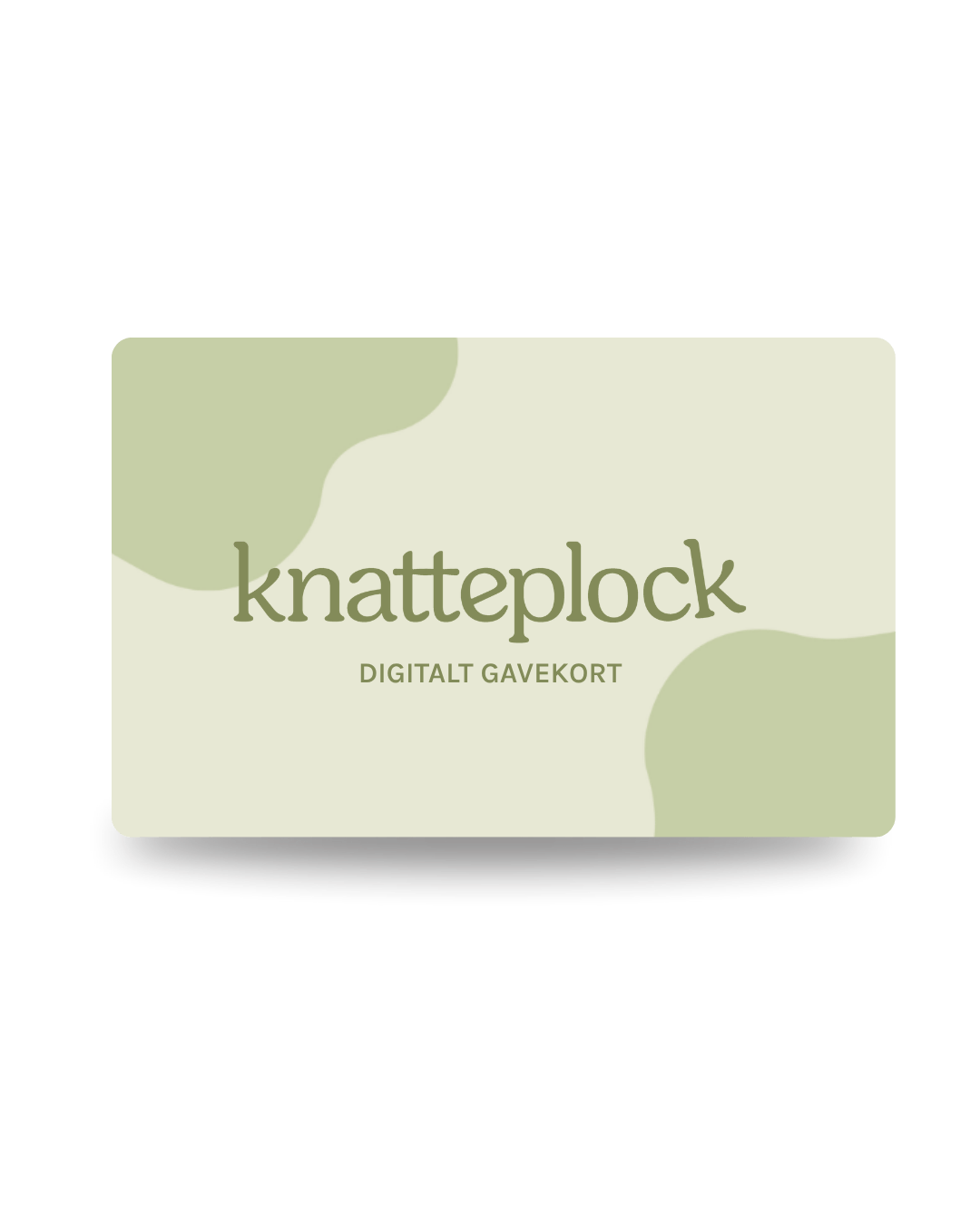 Digitalt gavekort Knatteplock