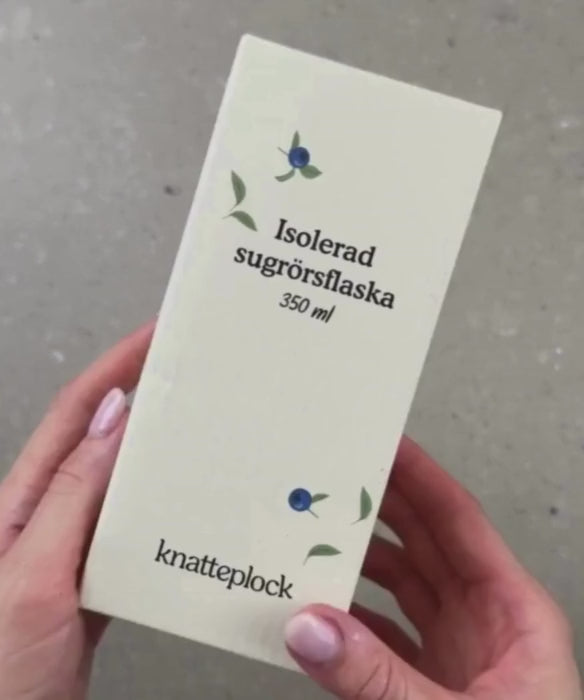 Isolert sugerørsflaske Knatteplock