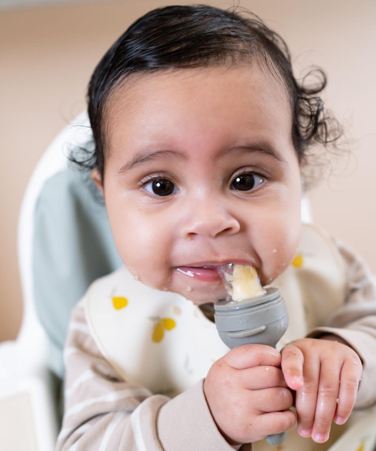 Matsmokk Dusty green Knatteplock