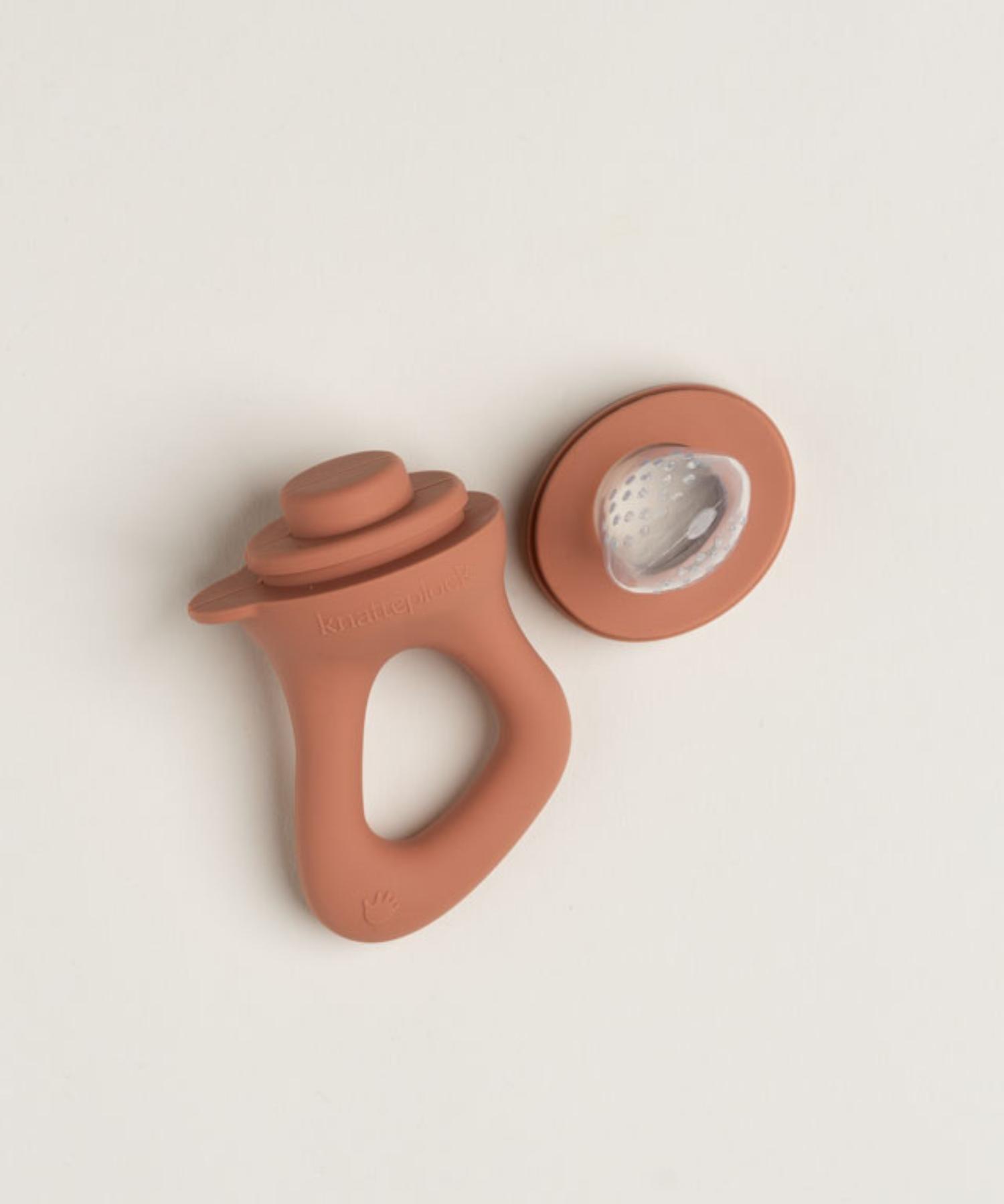 Matsmokk Soft terracotta Knatteplock