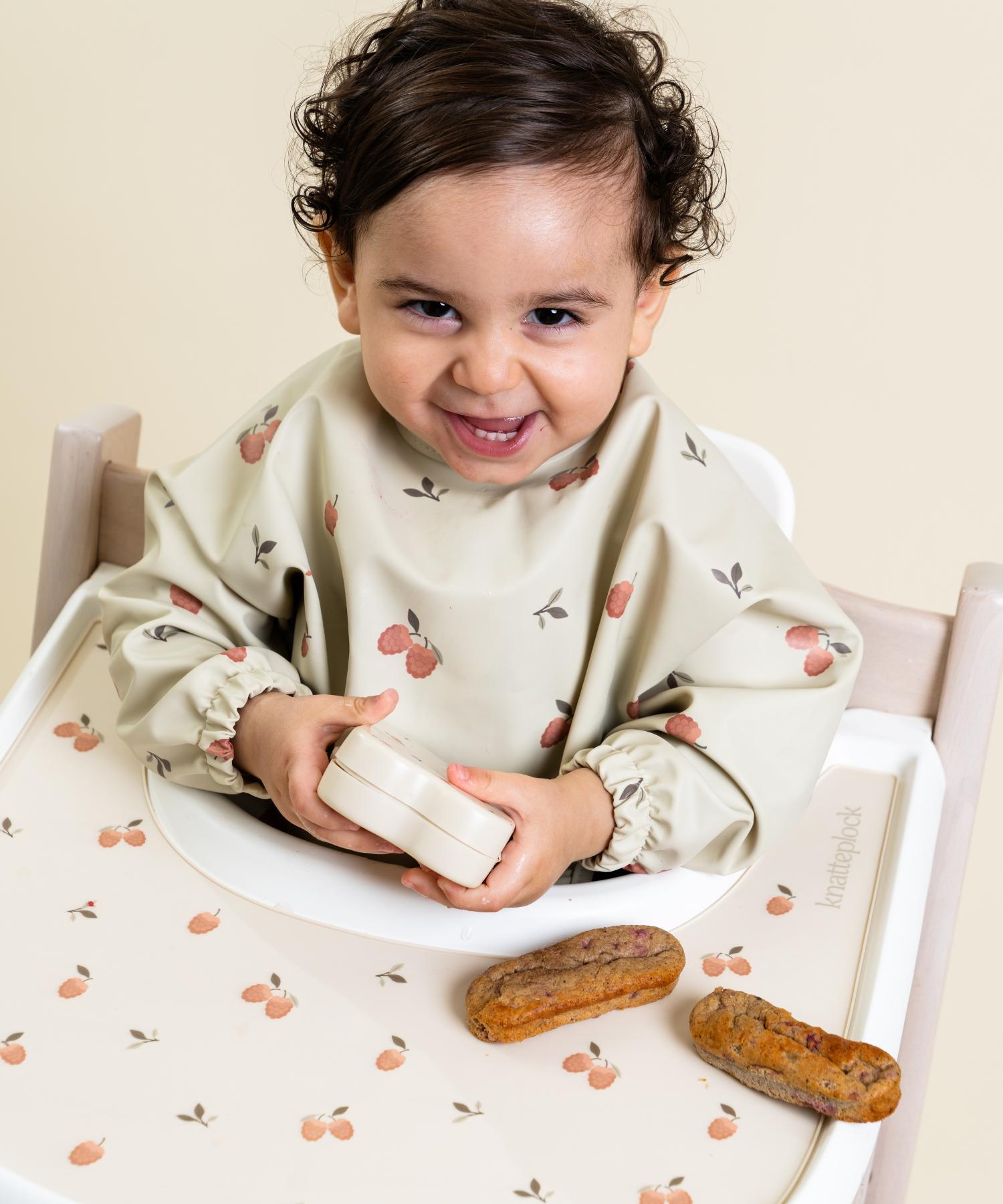 Grøtpinnepakken Raspberry field Knatteplock